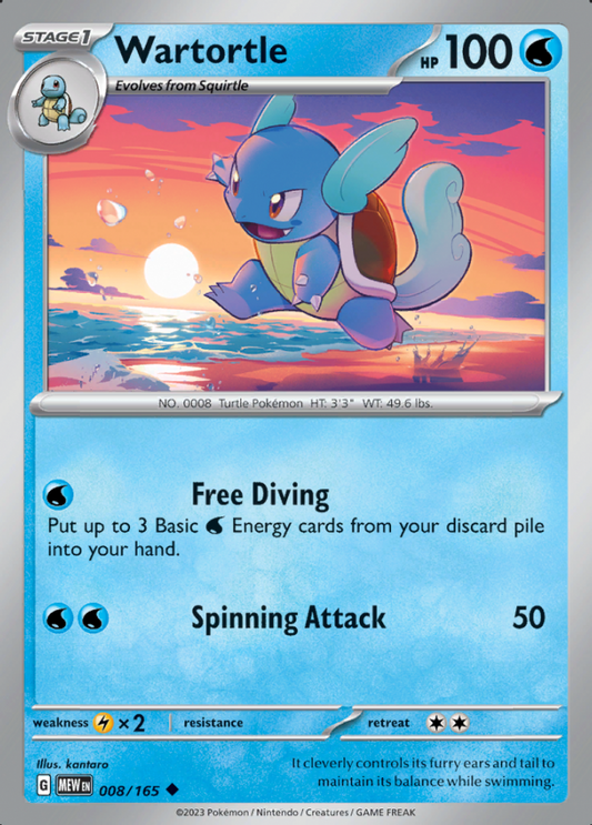 Wartortle - 008/165
