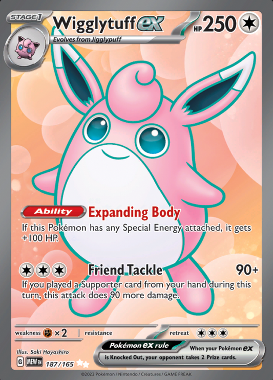 Wigglytuff ex - 187/165