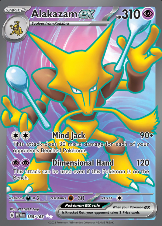Alakazam ex - 188/165