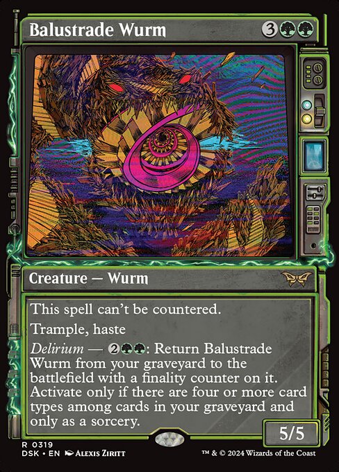 Balustrade Wurm (Showcase)