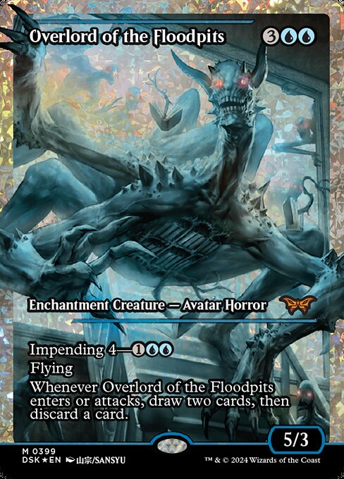 Overlord of the Floodpits (Fractured Foil)