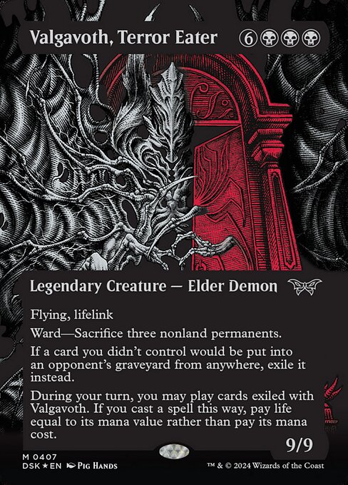 Valgavoth, Terror Eater (Textured Foil)