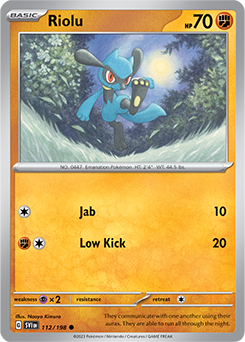 Riolu - 112/198