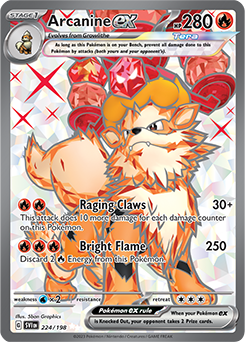 Arcanine ex - 224/198