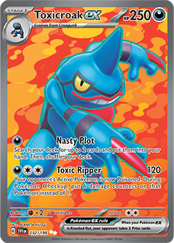 Toxicroak ex - 232/198