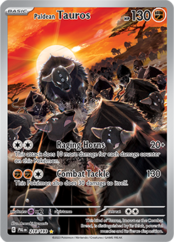 Paldean Tauros - 218