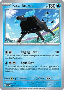 Paldean Tauros - 041
