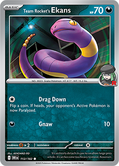 Team Rocket's Ekans