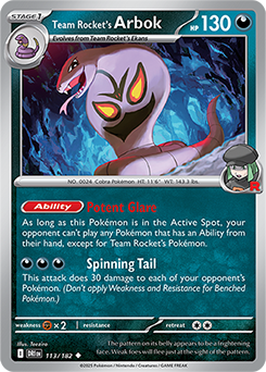 Team Rocket's Arbok