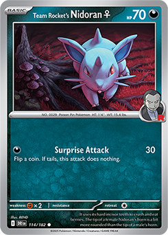 Team Rocket's Nidoran F