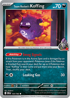 Team Rocket's Koffing