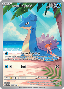 Misty's Lapras - 194/182