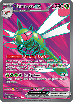 Yanmega ex - 206/182