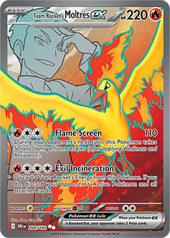 Team Rocket's Moltres ex - 208/182