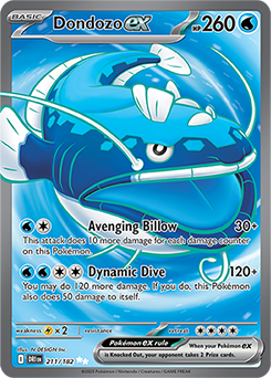 Dondozo ex - 211/182