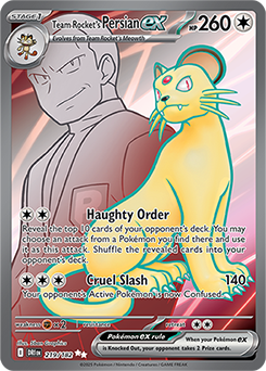 Team Rocket's Persian ex - 219/182