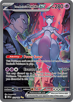 Team Rocket's Mewtwo ex - 231/182