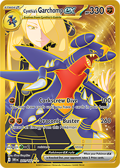 Cynthia's Garchomp ex - 241/182