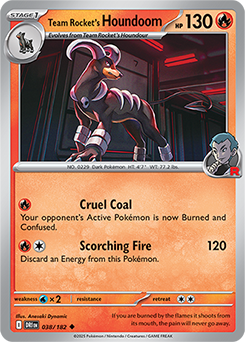 Team Rocket's Houndoom - 038/182