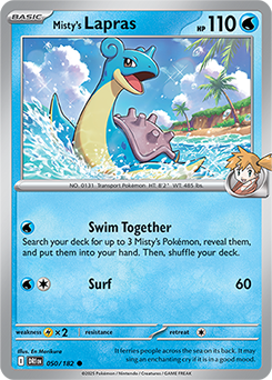 Misty's Lapras