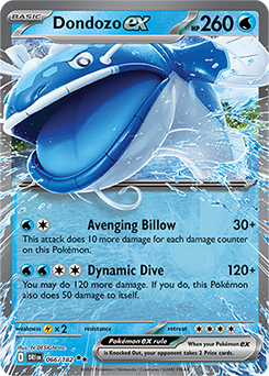 Dondozo ex - 066/182