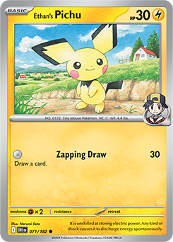 Ethan's Pichu
