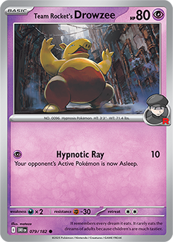 Team Rocket's Drowzee