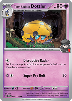 Team Rocket's Dottler